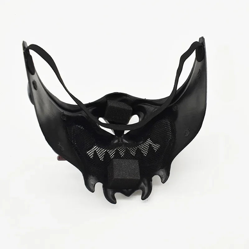 Halloween Japanese Samurai Ghost Devil Mask Halloween Devil Warrior Role Playing Horror Devil Warrior Prajna Killer Thick Mask