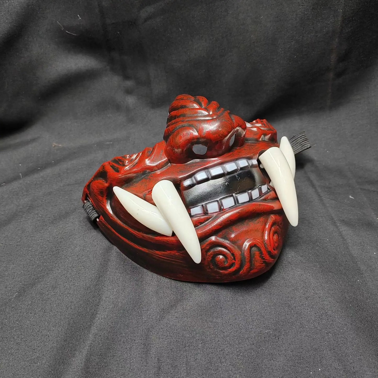 Halloween Japanese Samurai Ghost Devil Mask Halloween Devil Warrior Role Playing Horror Devil Warrior Prajna Killer Thick Mask