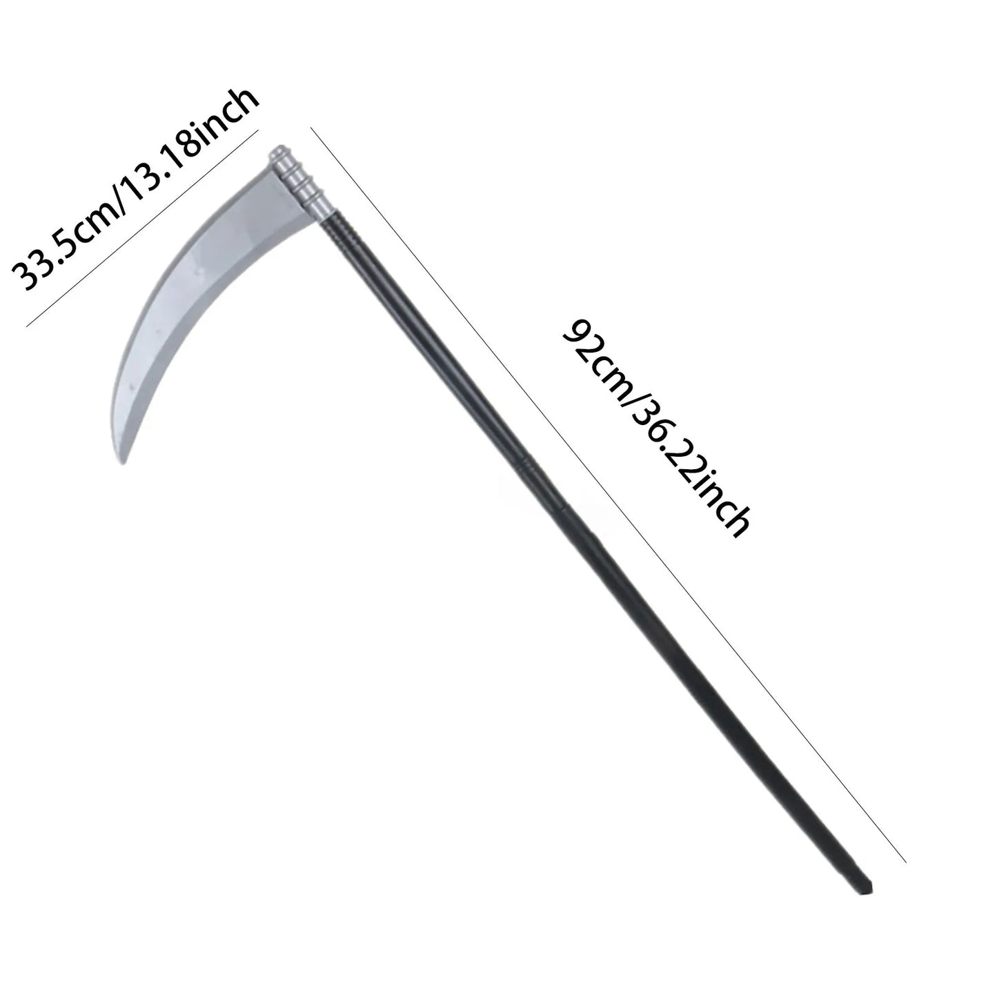 Halloween Adult Children Cos Play Toys Large Plastic Decorative Props Devil Scythe Festival For Halloween Decoration