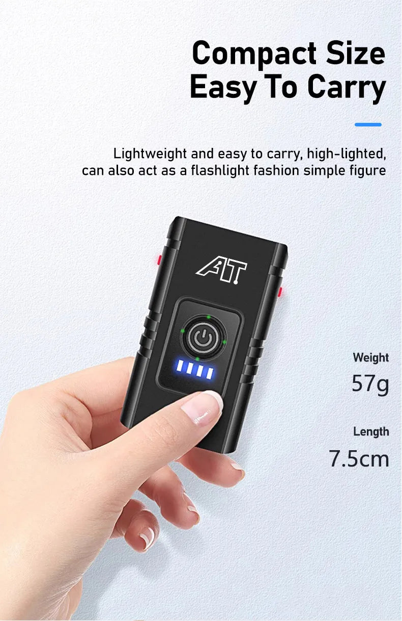 LED Bicycle Headlight – Type-C Rechargeable, Easy Install