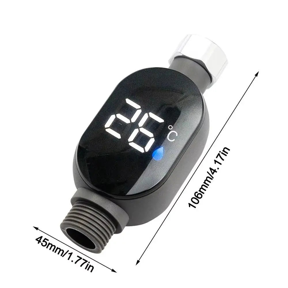 Stainless Steel LED Touch Thermometer – Waterproof, Precise Temperature Display