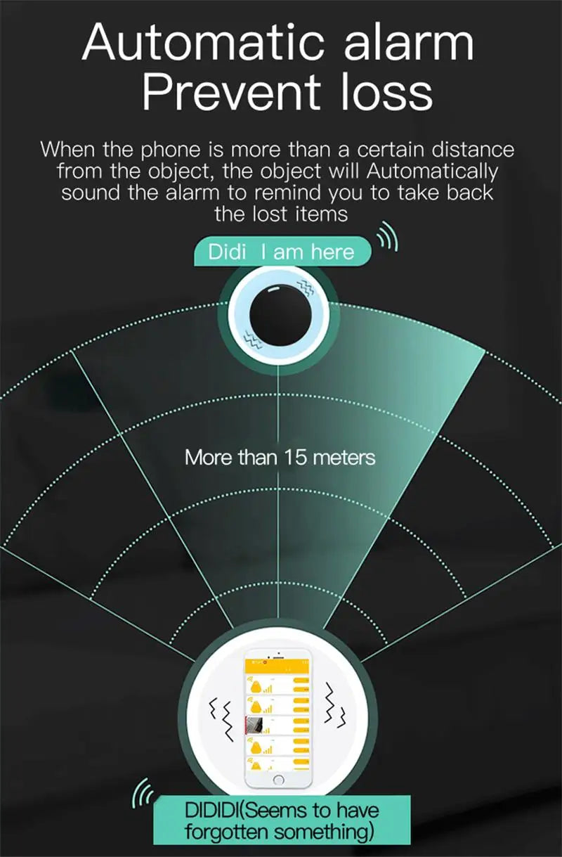 Xiaomi Mini GPS Tracker – Bluetooth 5.0 Anti-Lost Locator