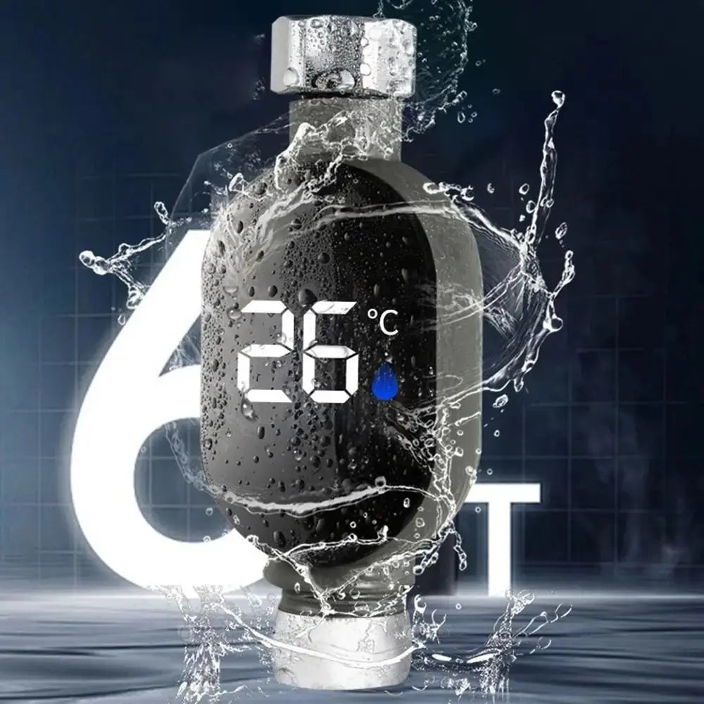 Stainless Steel LED Touch Thermometer – Waterproof, Precise Temperature Display