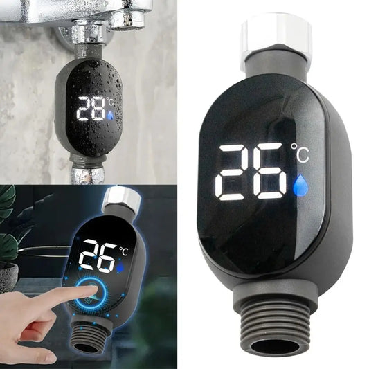 Stainless Steel LED Touch Thermometer – Waterproof, Precise Temperature Display