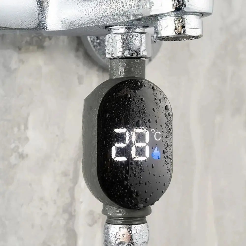 Stainless Steel LED Touch Thermometer – Waterproof, Precise Temperature Display