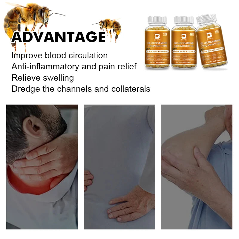 Relieve Joint & Knee Pain Relieve Discomfort of Bones and Joint in 7 Days