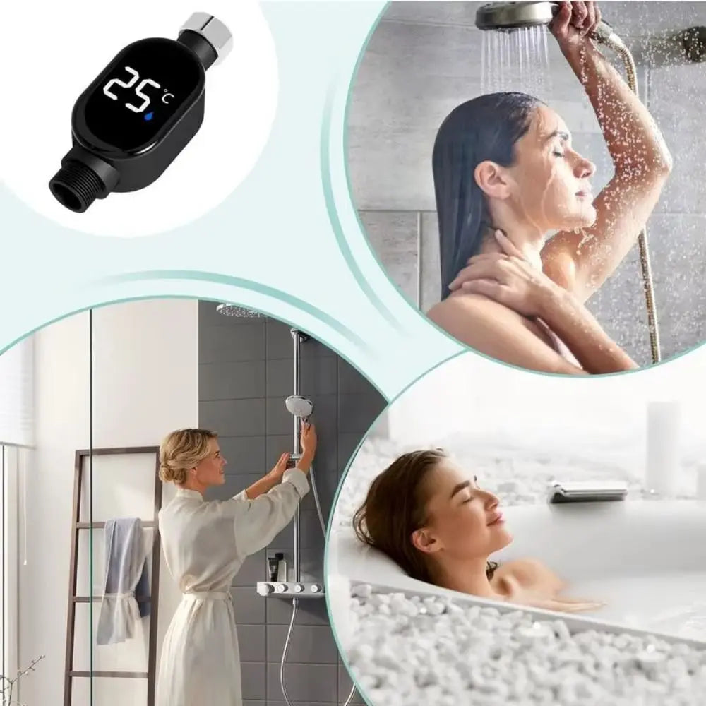Stainless Steel LED Touch Thermometer – Waterproof, Precise Temperature Display