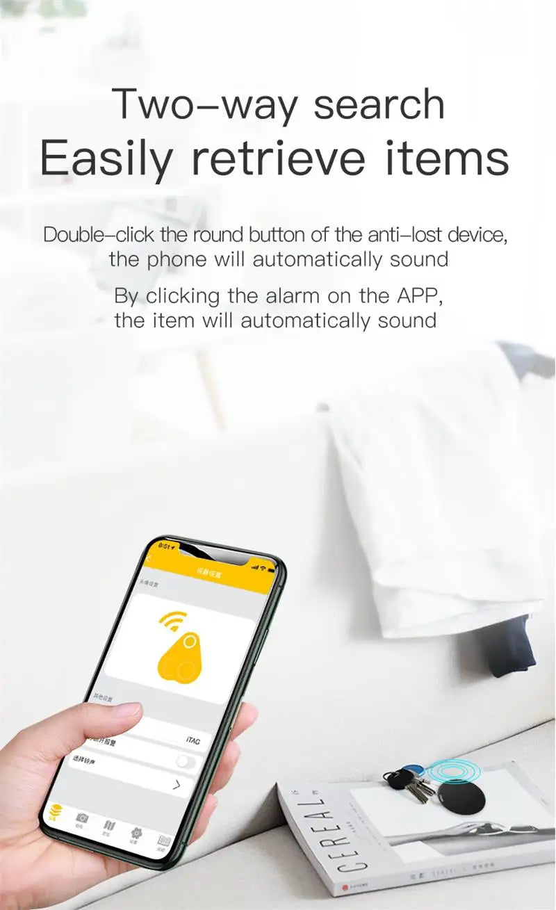 Xiaomi Mini GPS Tracker – Bluetooth 5.0 Anti-Lost Locator